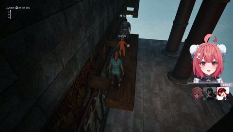 神プレイに素の声で驚くあかりん