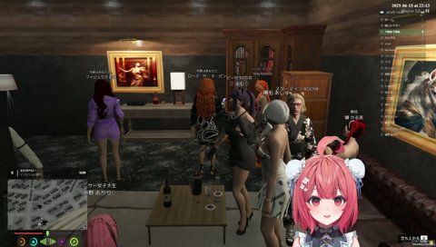 友情が芽ばえる最年長と最年少嬢