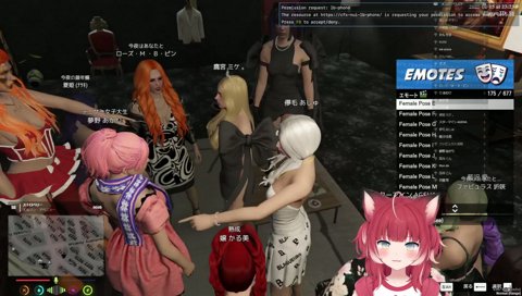 熱弁するキャバ嬢あかりん