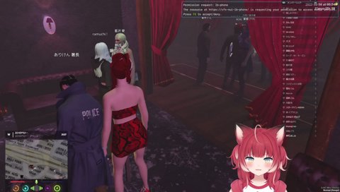 ありけんにシャンパンをおねだりする嬢かる美