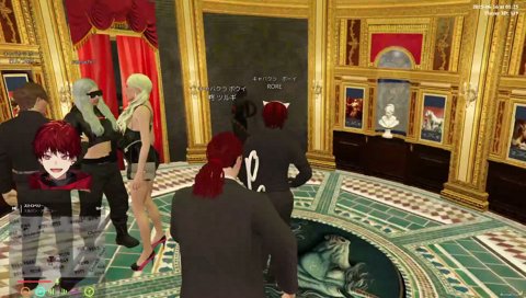 お互いを労うボーイ達