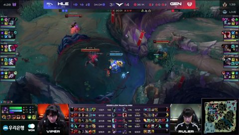 HLEvsGEN 4th game アタカン集団戦