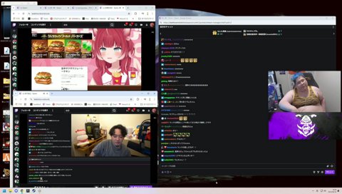 配信文通を通じて揉める2人