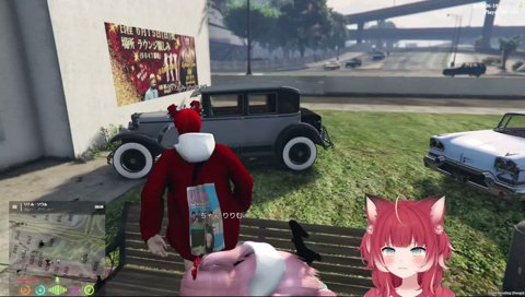 魔界ノりりむを殴るローレン