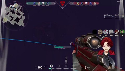 Aに凸って2キルするツルギ、信じ切った葉！