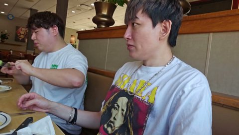 まずすぎて笑顔