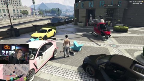 銃撃戦のど真ん中の釈迦、引きずられる金庫