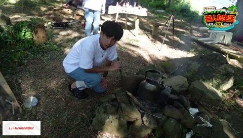 対決の賞品を食すも出てるけんき