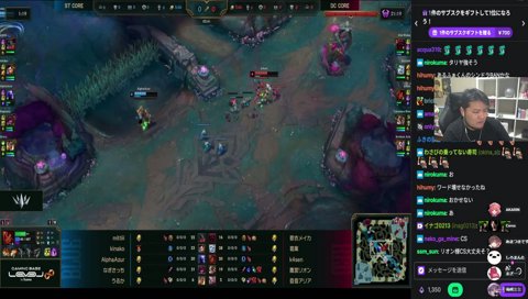 DC COREのスワップ反応