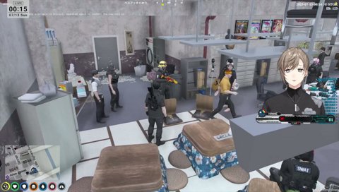 夏苗圧持参に必死のみんな