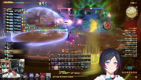 FFXIV the K4sen 見守り配信はこちら © SQUARE ENIX