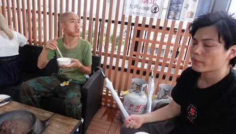 嫁と盛り上がってBBQに寝坊する蛇足