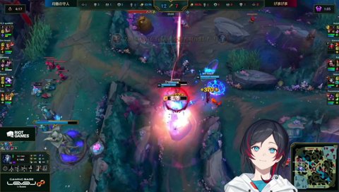 ストリーマーLoL大会で一番いいプレイ