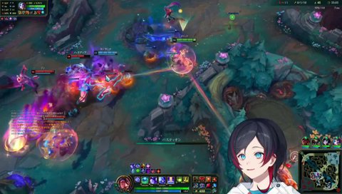 クソフックに超反応エモート