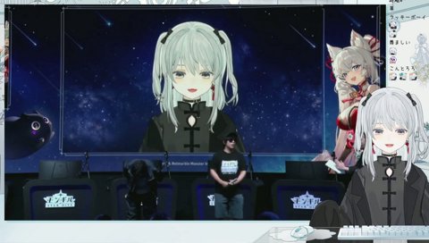 2ショットを撮るもこうさん