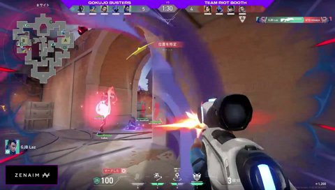 BackWiz選手のとんでもないプレー