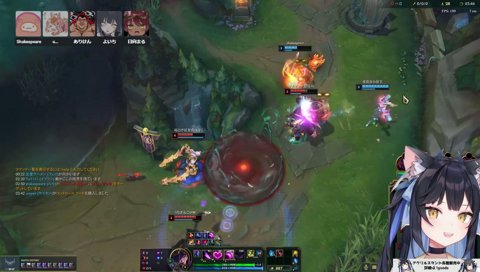 緊張してバリアを出すありけん