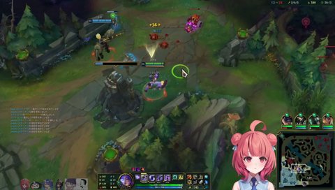 動いてたあかりん