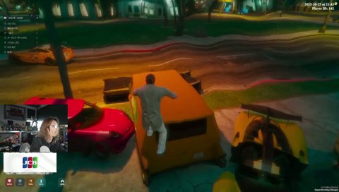 パパと怪獣ごっこ遊び