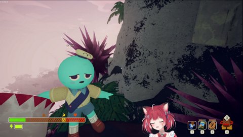 動けないかるび助けてぇ…