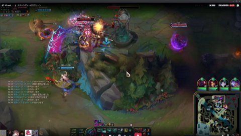 ヘンディーのエンゲージに興奮する観戦美少女おねえさん