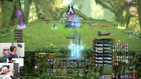 ササティックに念を押されるヘンディー FF14 The k4sen漆黒編