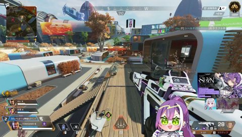 バチバチ姉妹に挟まれるトワママ