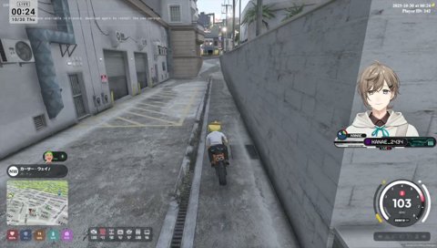 叶と会って嬉しくて犬化するメメ様