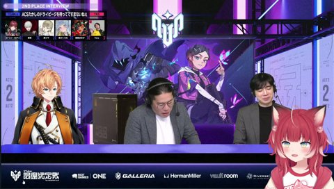 葛葉「前回準優勝なんすよ～悔しいっすね」かるび「そうだよね！？；；蜻蛉軍団」