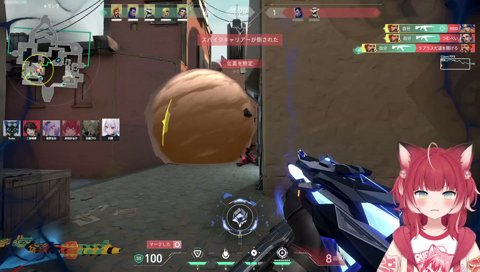 かるび選手ACE／対TEAM6スクリム