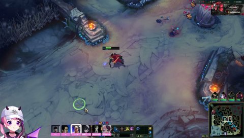 LoLの闇に飲まれつつあるぷるる「は？？💢すいません、やられました。💢」