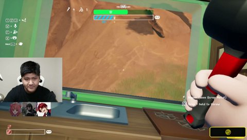 真顔であかりんを投げるらっしゃー