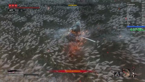 裏で見てるおじさん達もヒヤッとした瞬間