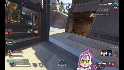 ジップ届かず身投げするトワ様