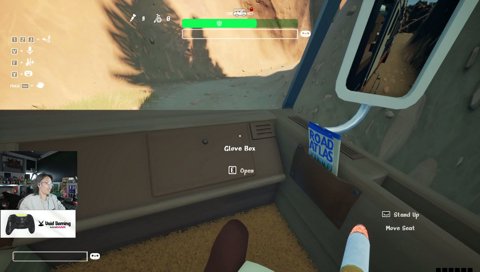 ミラーに映る全力疾走かるび