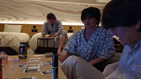 サインかきかき