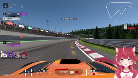 のあちゃんを必死で追いかけるかるび