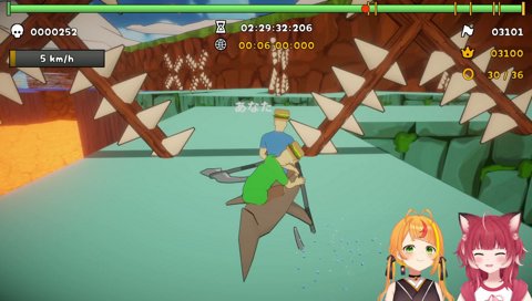 【カリ刑事／ギロ珍】　ちょっと　アタマでかいよ、けんき！　「ｗｗｗ」　もうちょっと小さくしてアタマ　当たってるって　　「切り落としてください」