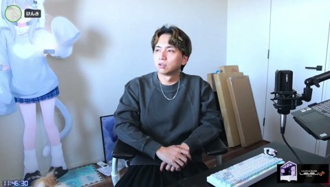 配信スタジオ新しく作った！