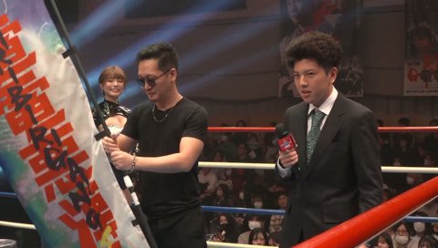 ナウマンに「お前、負けたらアフロにしろよ。」とすでにアフロの奴が仕掛ける圧倒的高木ノーリスクマッチ