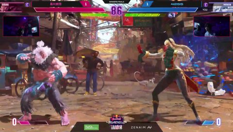 カワノVSあくたがわ　LEGENDUSにて伝説的な試合を繰り広げる