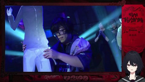 ラウンドガール葛葉ポーズ