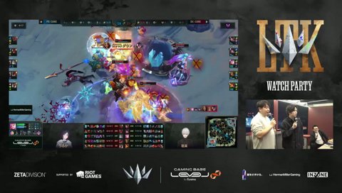 DCCORE逆転勝利の瞬間