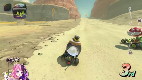 一瞬でビリになるぷるる