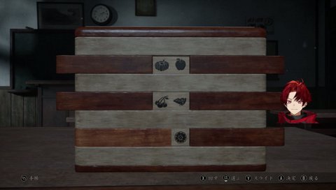 老眼で絵が見えず画面に寄るツルギ