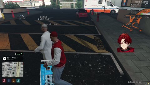 ぱるにも轢かれるツルギ