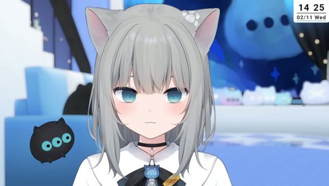 キラキラ赤面ハート