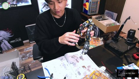 ガンプラ１日目成果