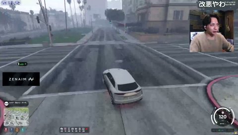 ギャングに煽られるけんき