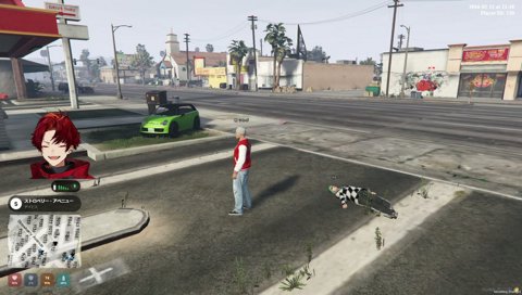 伊波に煽られるツルギ